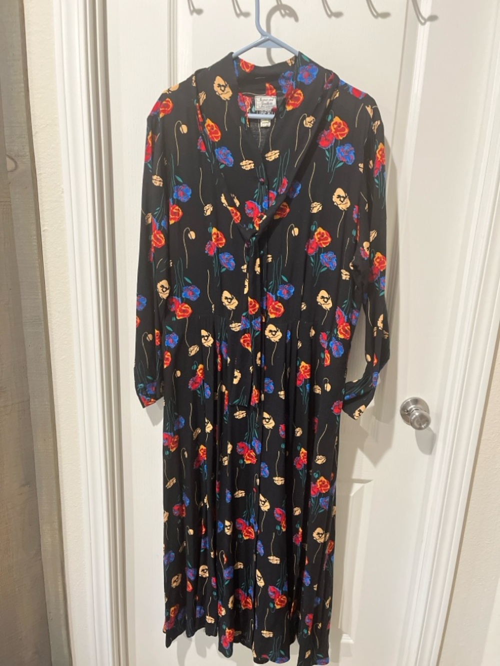 VTG Thomas & Jonathon Of Canterbury Dress In Iconic Liberty London Floral Print